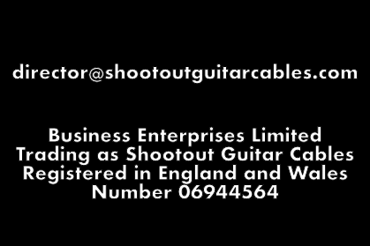 Shootout Guitar Cables