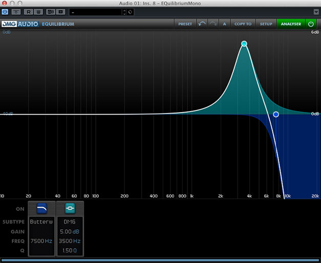 Guitar Cable Capacitance Chart